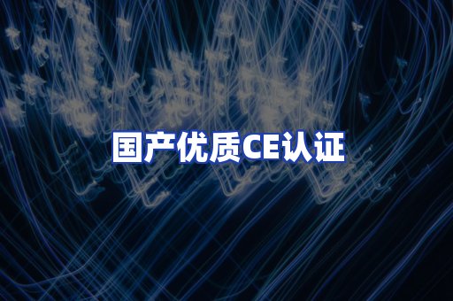国产优质CE认证